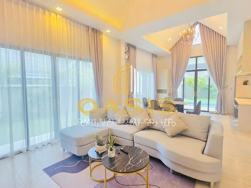 Discover this beautifully designed private pool villa for sale