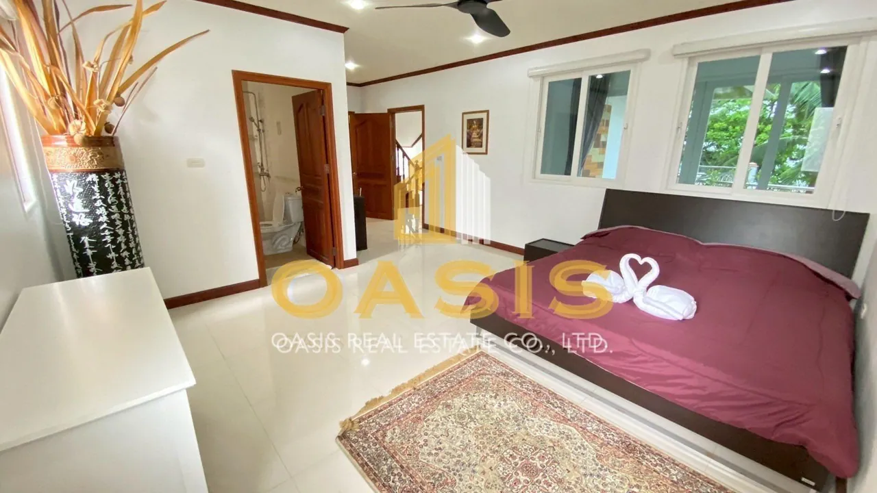 Exclusive 3-Storey Pool Villa for Rent, Just 20m from Jomtien Beach