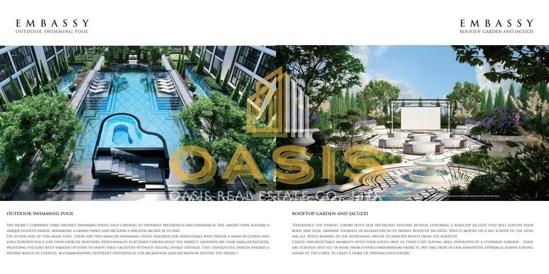 Embassy Condominium 1Bedroom Residence for Sale