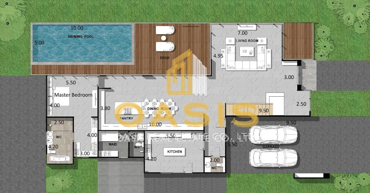 Luxury Designer Home for Sale near Mabprachan Lake