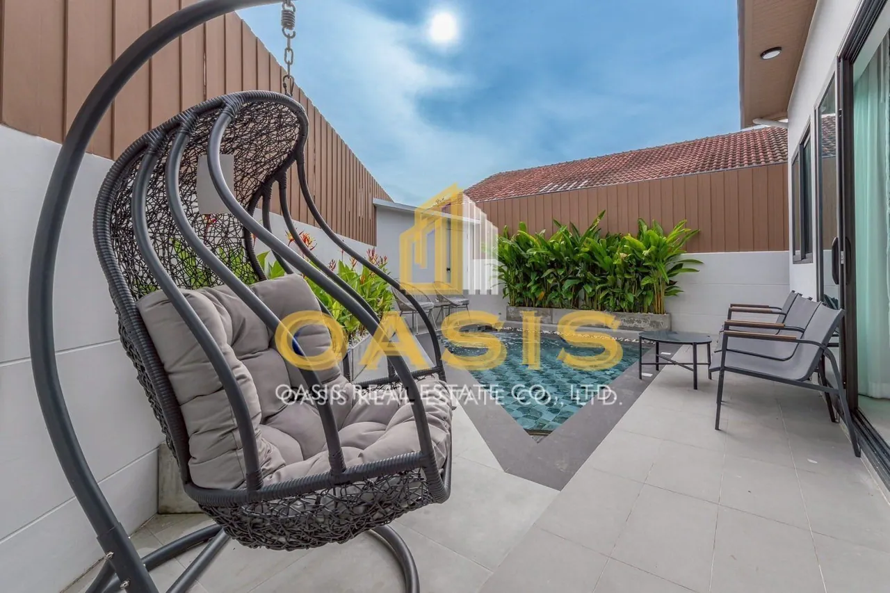 Modern Style Single House Pool Villa for Sale in Central Pattaya