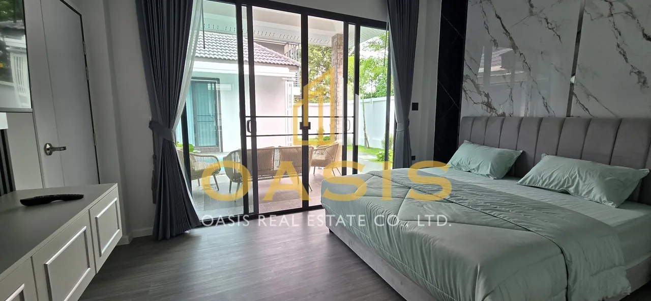 Single modern house style Pool villa  for rent