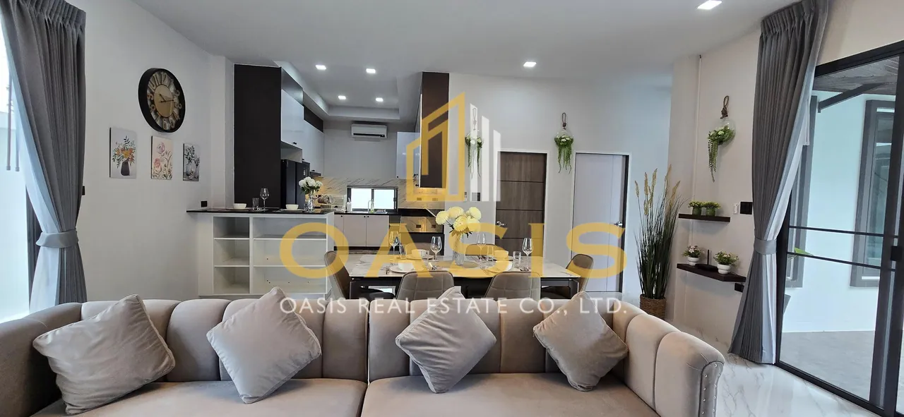 Single modern house style Pool villa  for rent