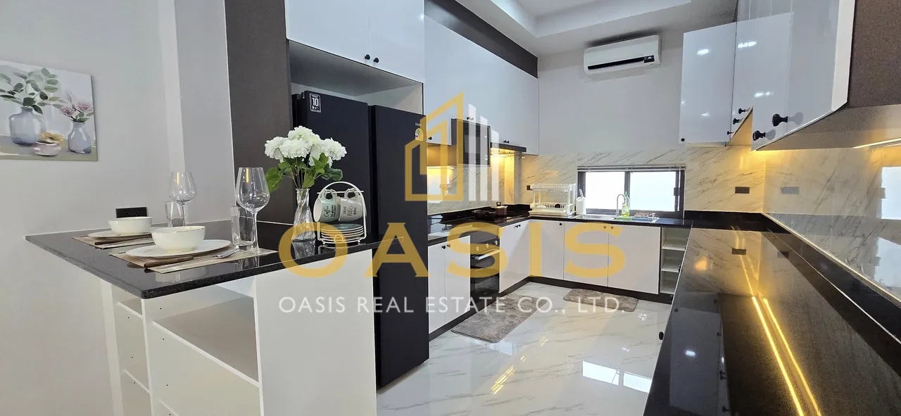 Single modern house style Pool villa  for rent