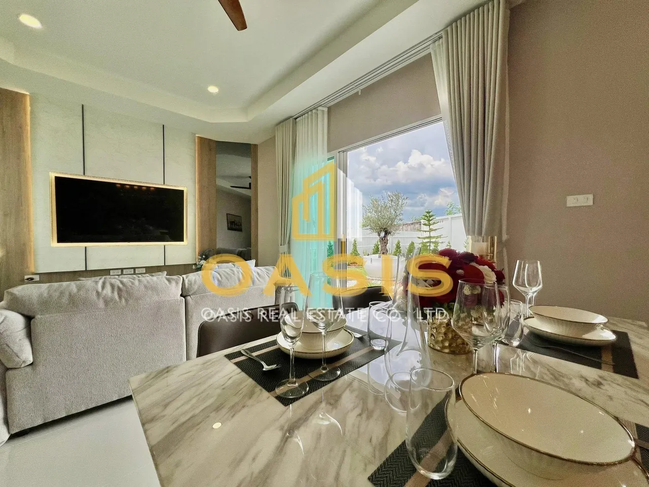 Single-storey corner house with a gentle for sale