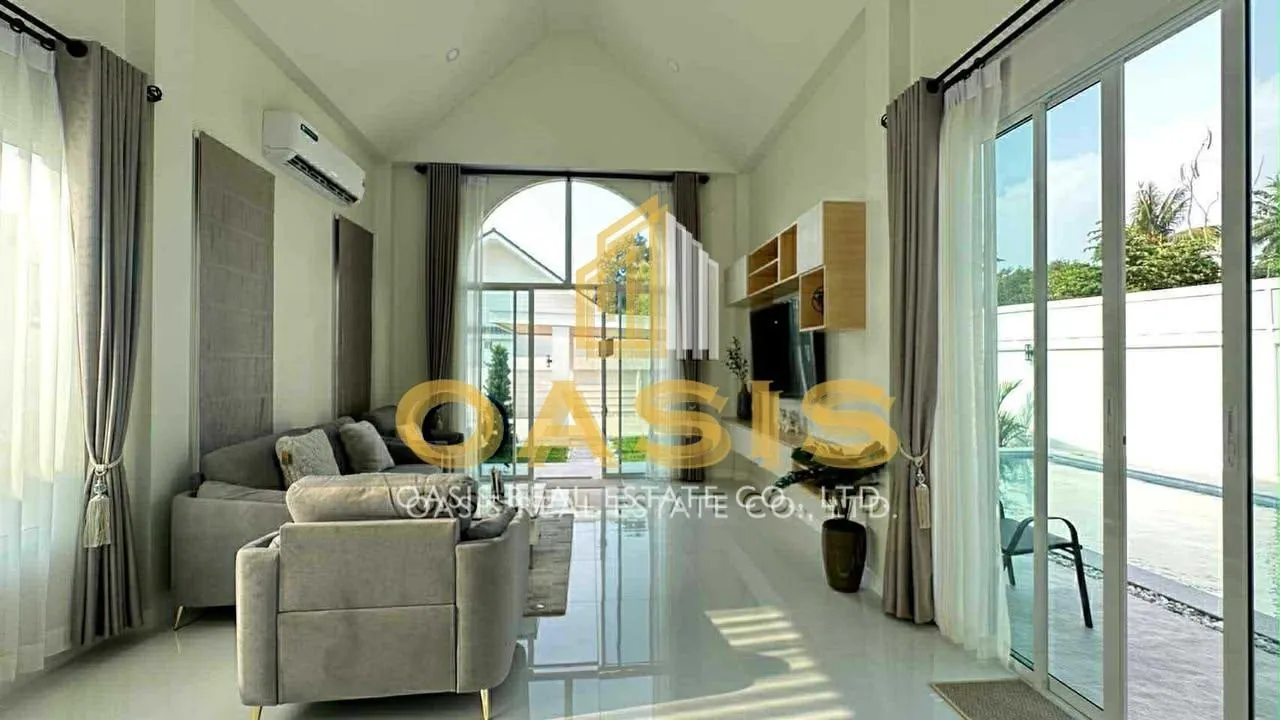 Brand-New Pool Villa for Rent Mabprachan Lake