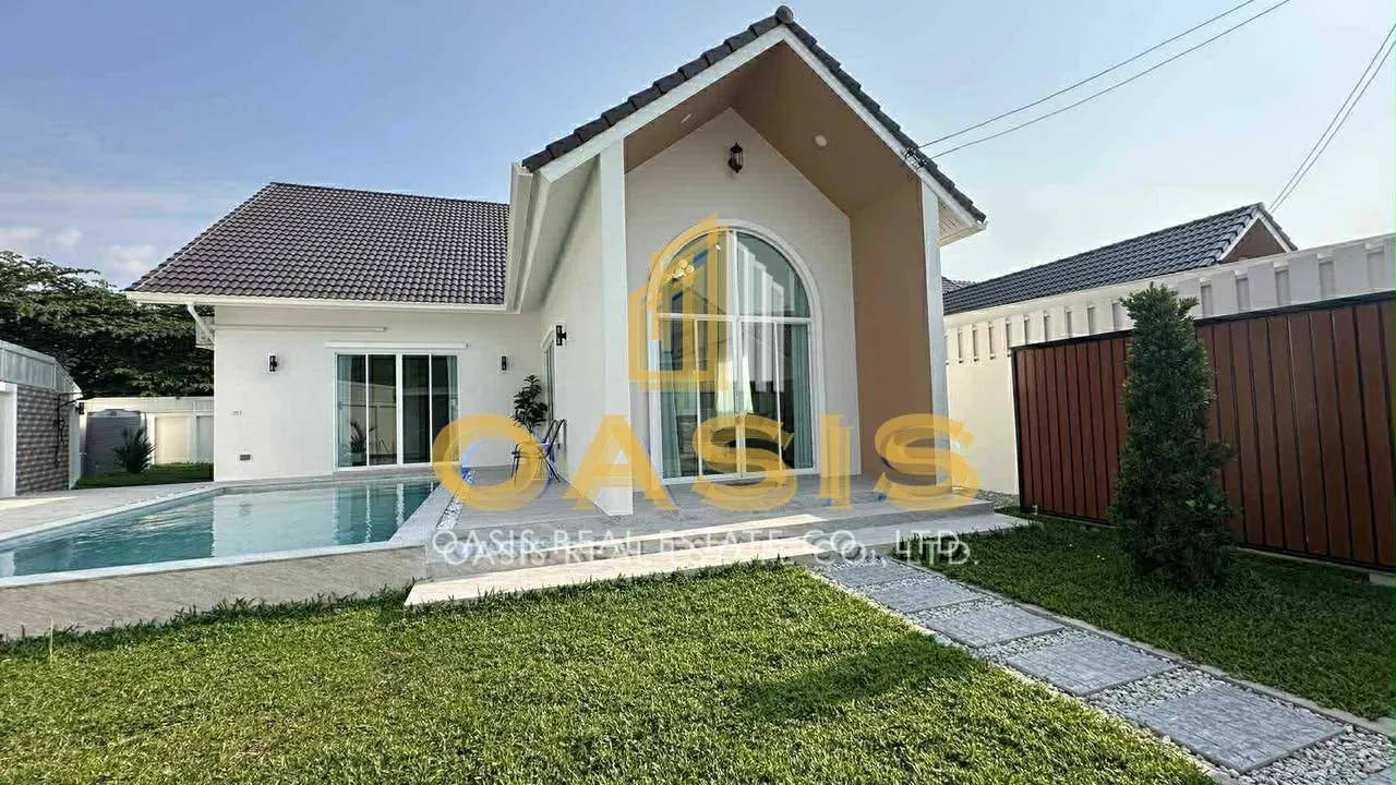 Brand-New Pool Villa for Rent Mabprachan Lake