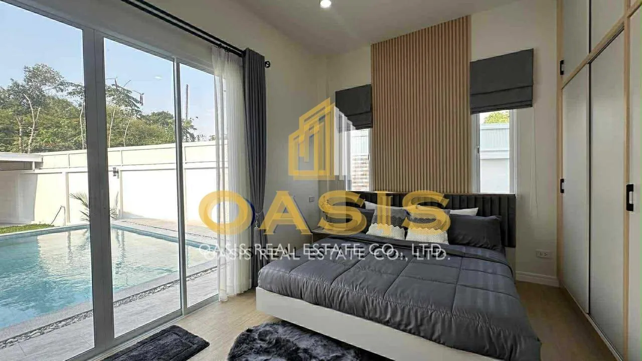 Brand-New Pool Villa for Rent Mabprachan Lake