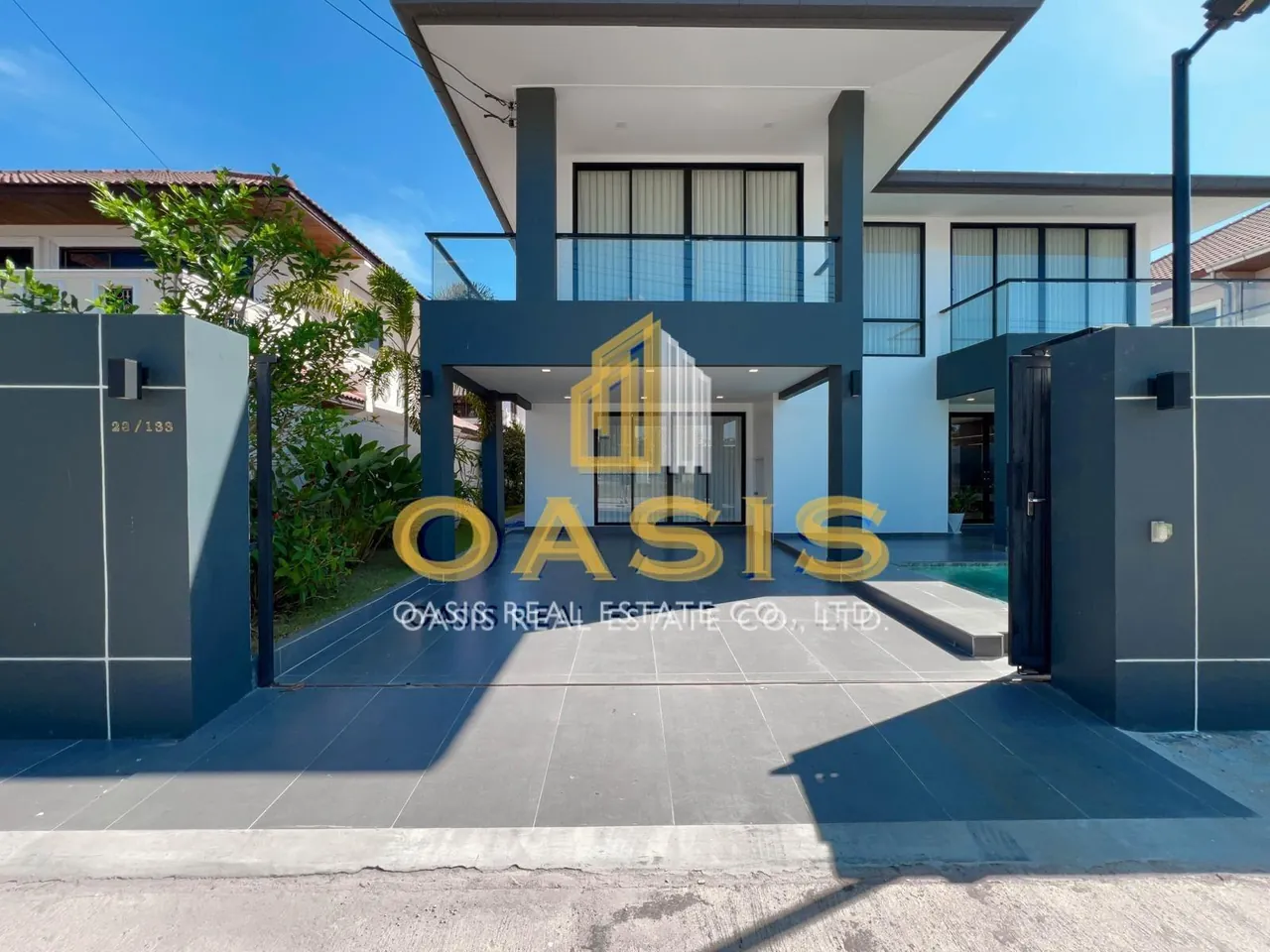 Luxury Pool Villa Near Jomtien Beach For Sale and Rent