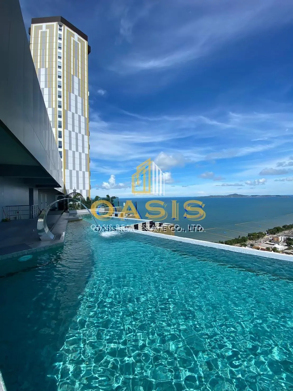 Copacabana Beach Jomtien direct front sea view unit for sale