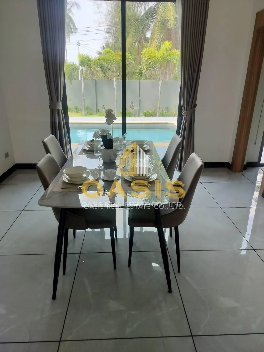 Newly Built Pool Villa House for Sale