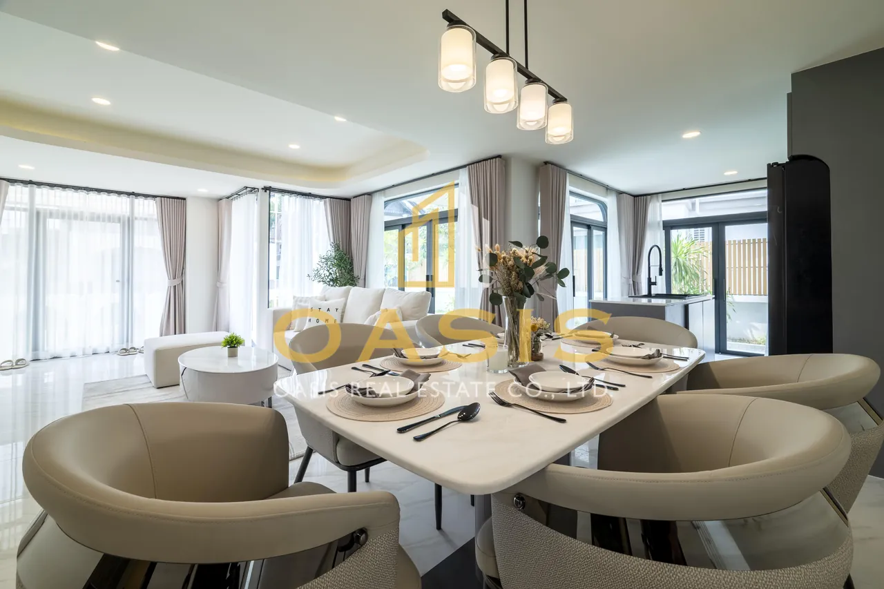 Minimal Nordic Villa Central Park 2 Pattaya For Sale