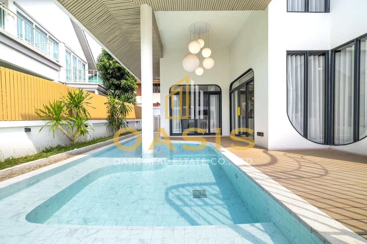 Minimal Nordic Villa Central Park 2 Pattaya For Sale