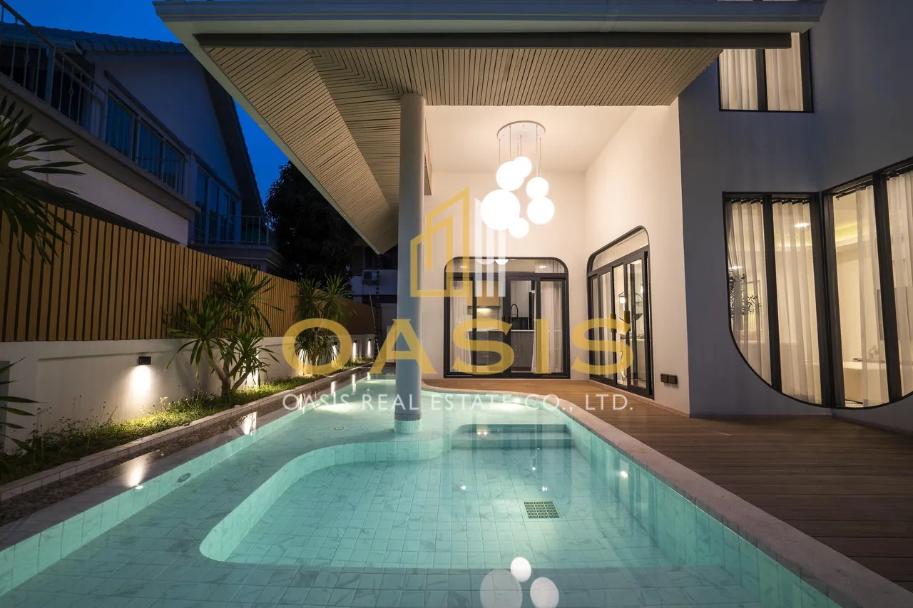 Minimal Nordic Villa Central Park 2 Pattaya For Sale