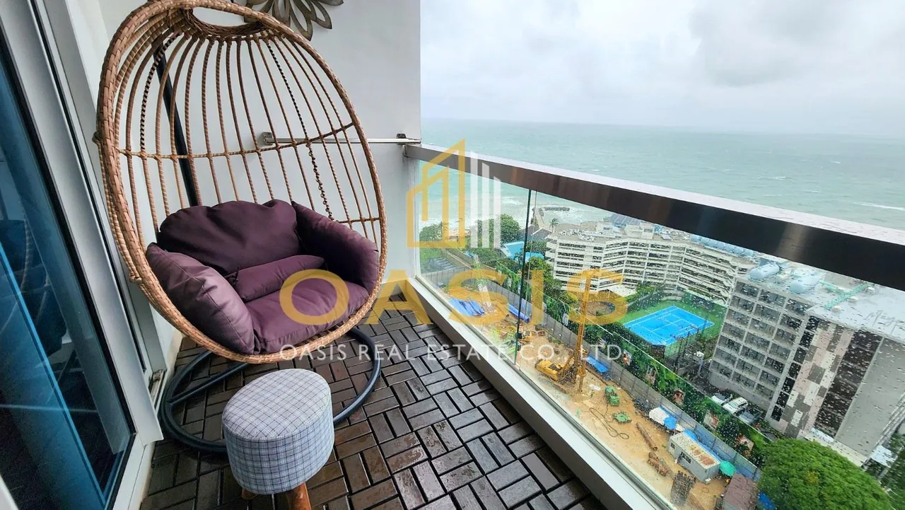 Palm Wongamat – Modern Studio with Direct Sea View on high floor