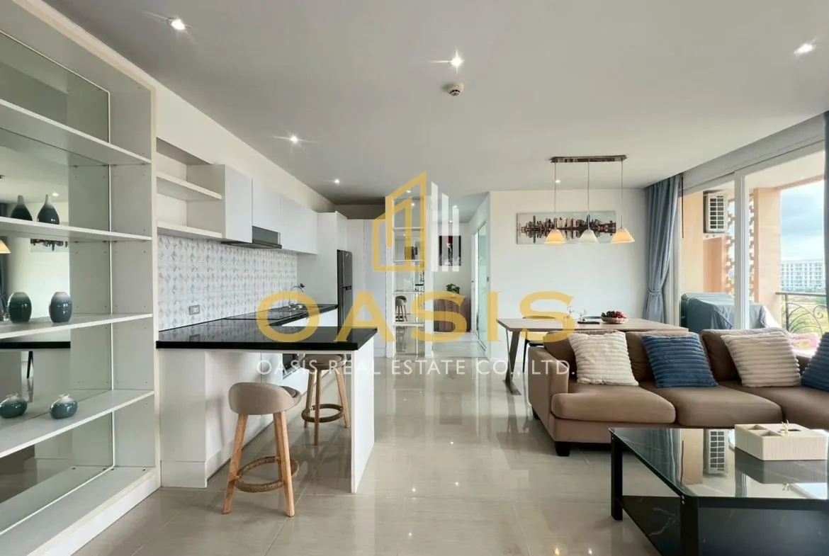 Spacious 2 Bedroom Condo for Sale at Atlantis Condo Resort Jomtien – Foreign Ownership