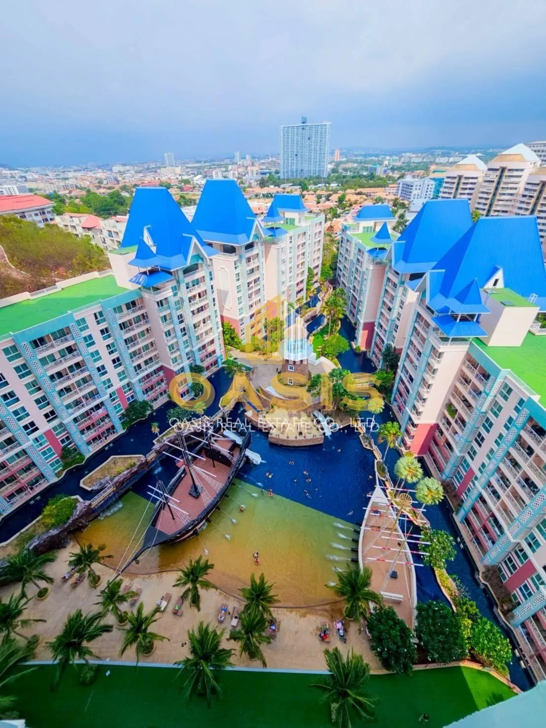 Grande Caribbean condo and water park for sale