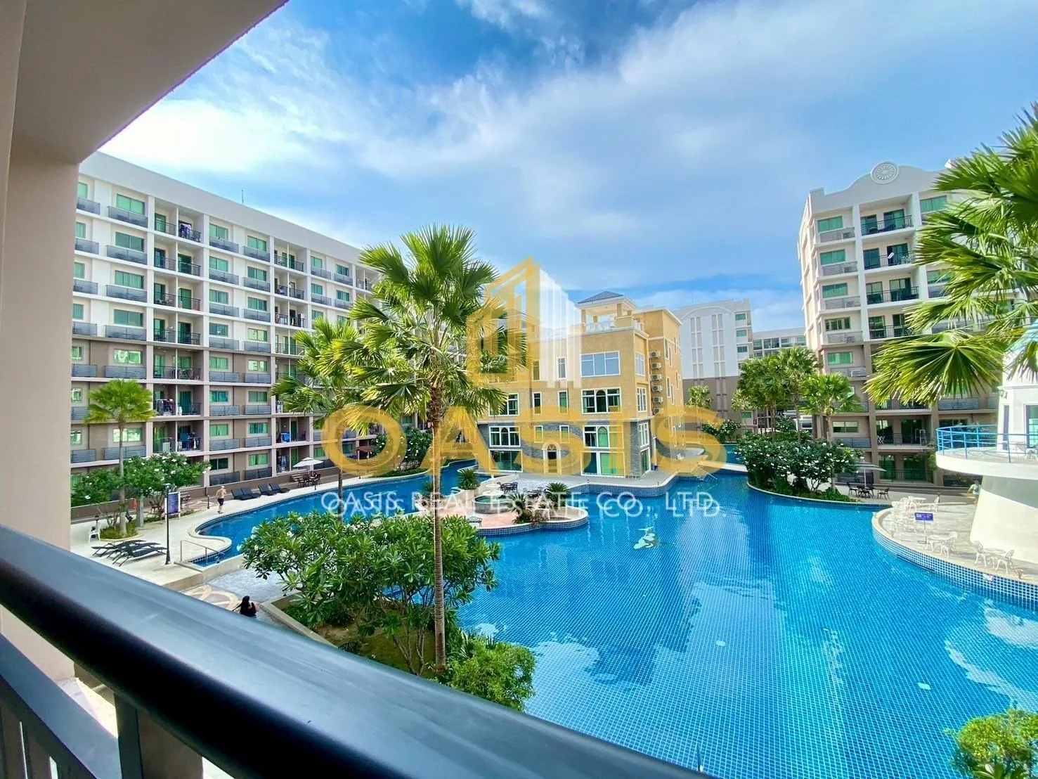 This modern 2-bedroom unit with a relaxing pool view for sale