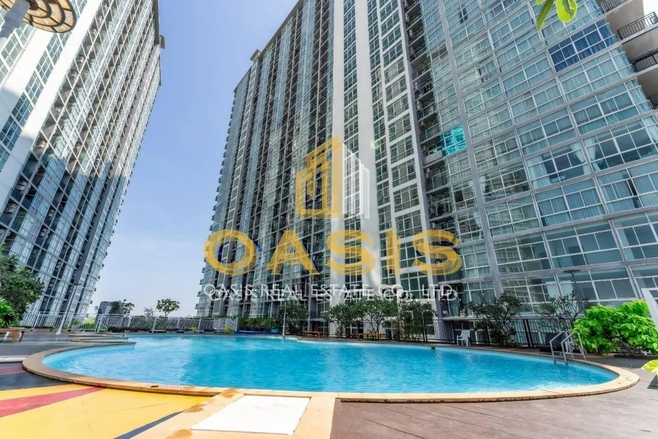 The Twin Tower Jomtien Beach, Pattaya High Floor Condo for Sale