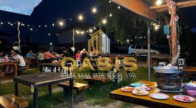 Prime Land with Operating Thai BBQ Buffet Restaurant for Sale – Thappraya Soi 5, Pattaya