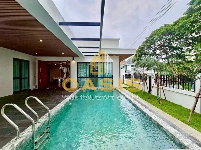 Newly Built 2-Storey Pool Villa for Sale Near By Jomtien Beach