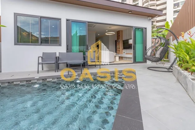 Modern Style Single House Pool Villa for Sale in Central Pattaya
