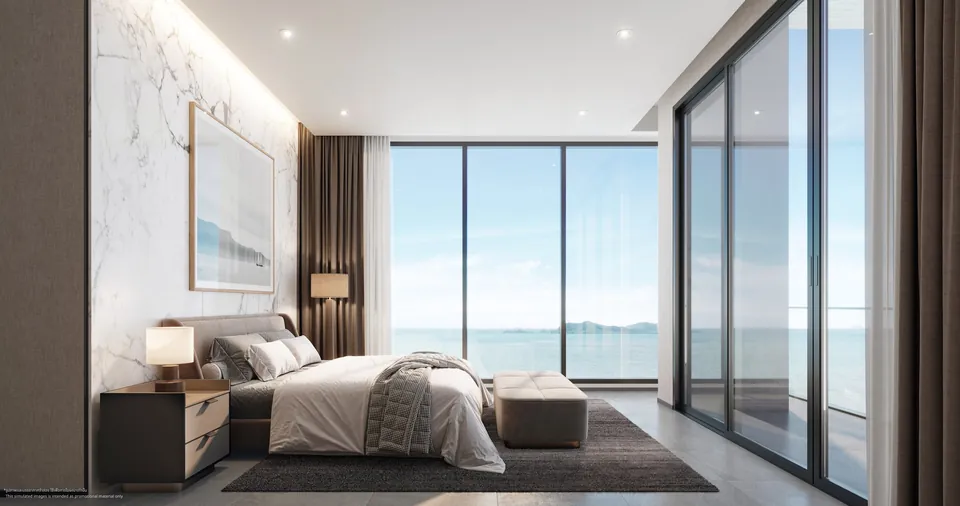 3-bedroom master bedroom render