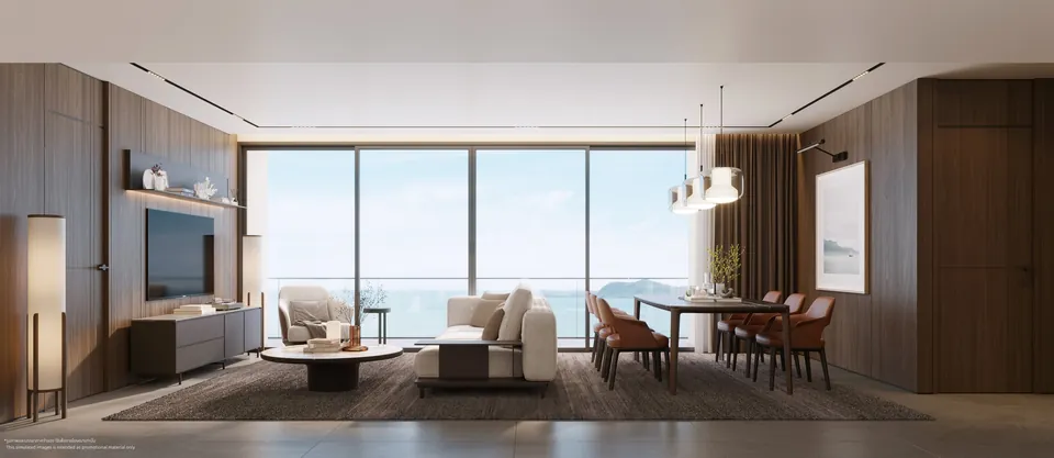 3-bedroom living area render