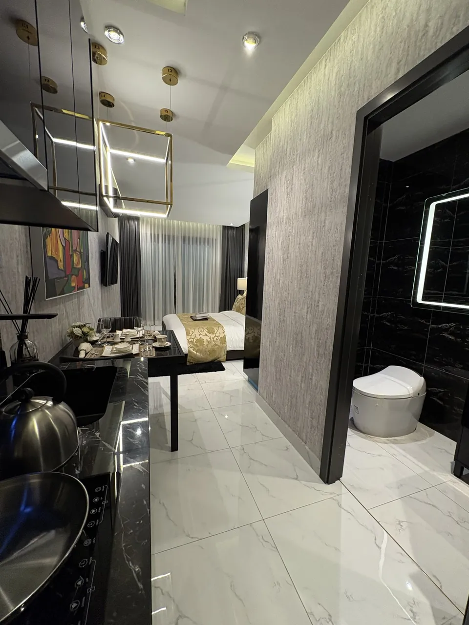 Studio 22.5 m² show unit