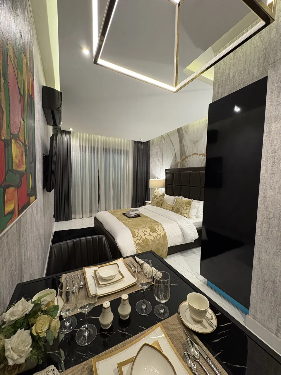 Studio show unit interior