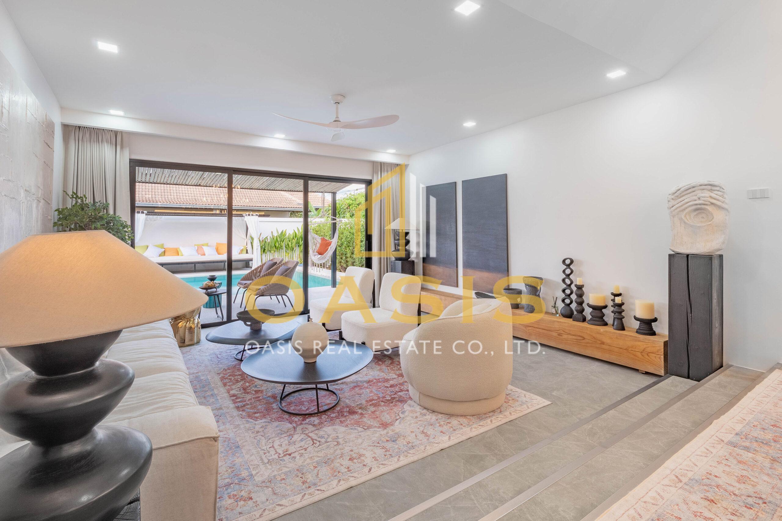 A luxurious stylish villa fully renovated and fully furnished for sale