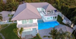 Luxury Pool Villa with Mountain and Partial Sea Views for Sale