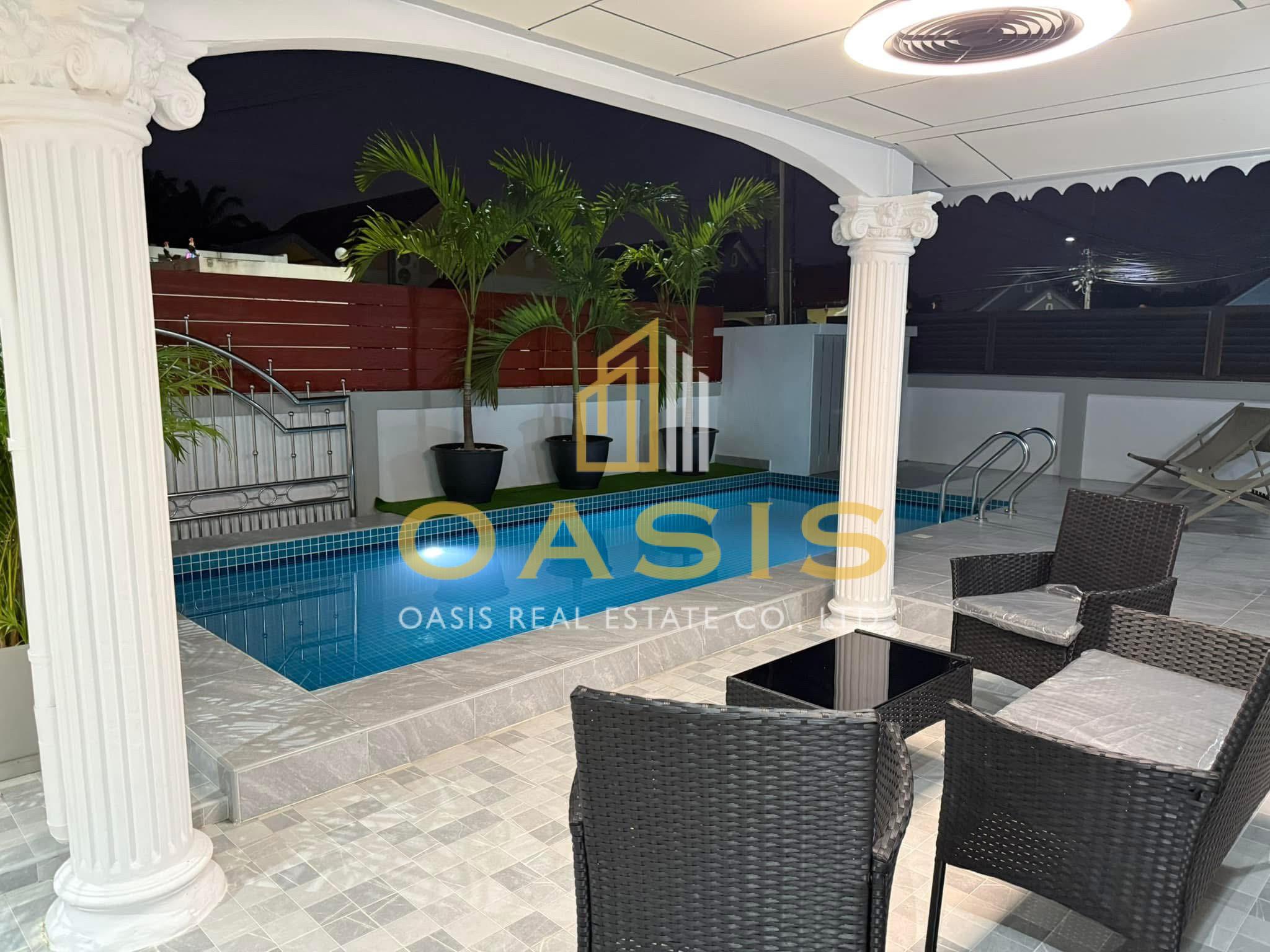 Luxury pool villa with a private swimming pool at Wantana village