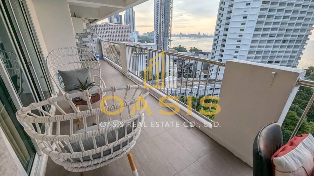 Luxury 2-Bedroom Condo with 180-Degree Sea View in Wongamat