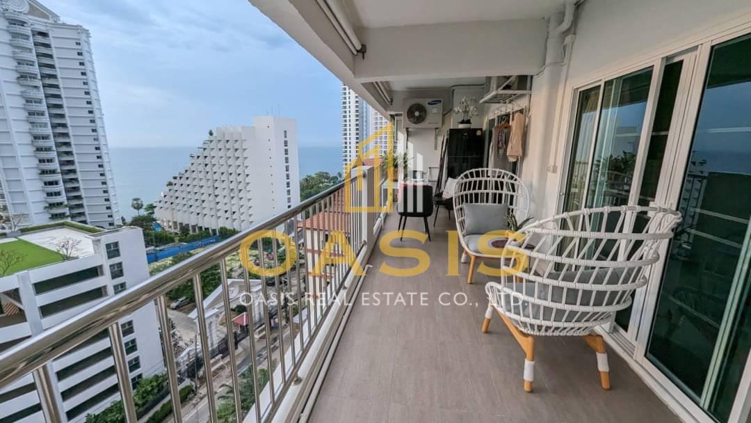Luxury 2-Bedroom Condo with 180-Degree Sea View in Wongamat