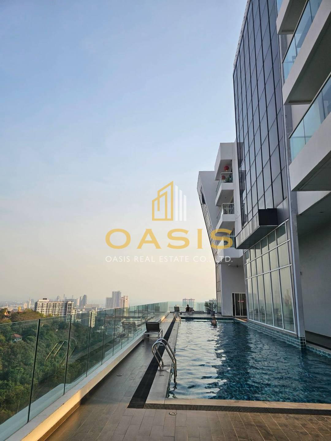 Panoramic View from the 20th Floor – The Vision Condo, Pratumnak Hill