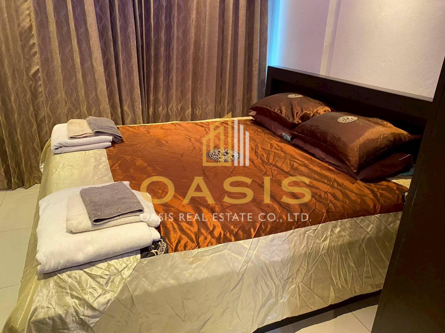 Spacious 2-Bedroom Condo with Sea & Garden Views in Wongamat Privency condominium