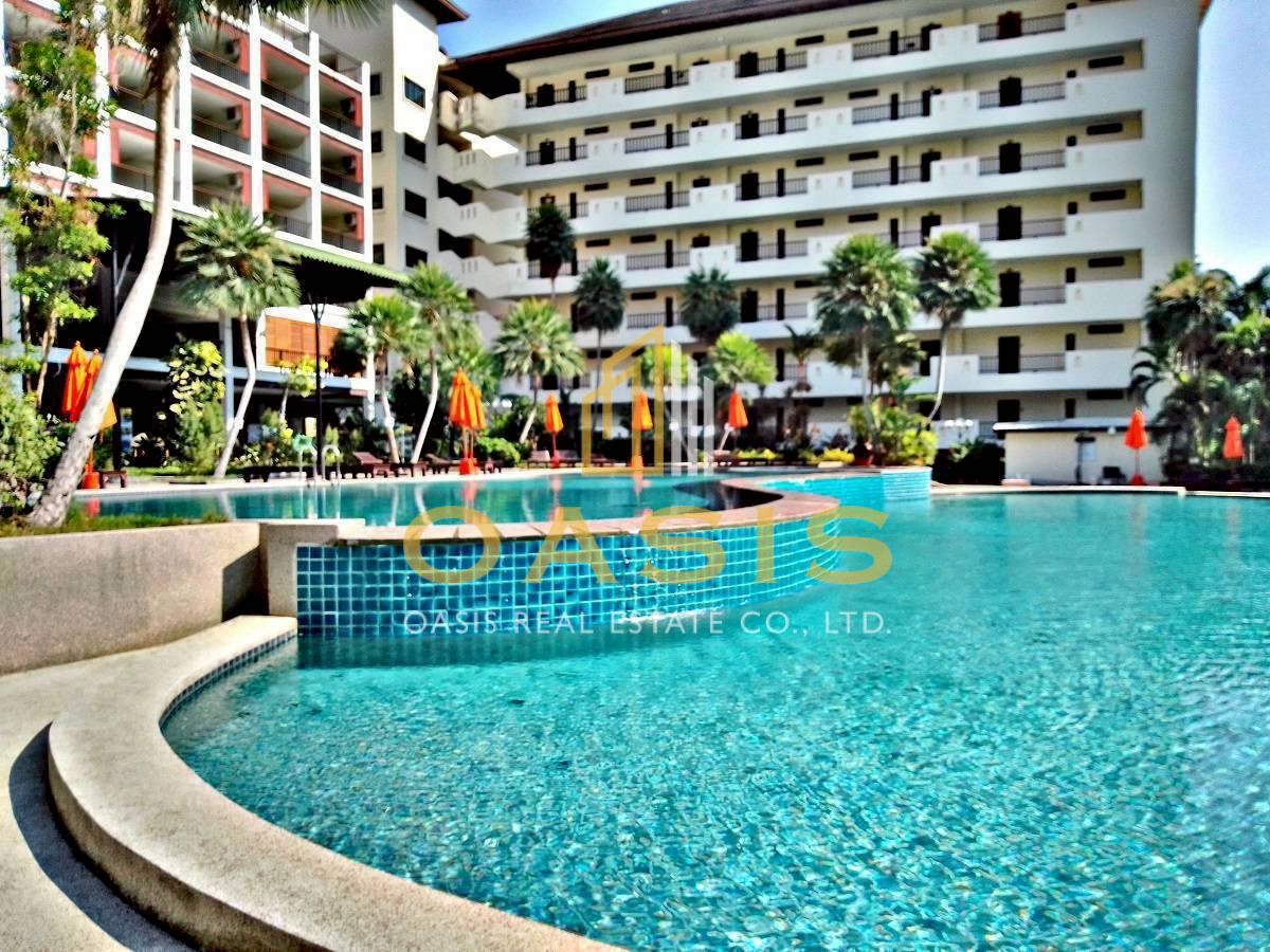 Spacious 2-Bedroom Condo with Sea & Garden Views in Wongamat Privency condominium