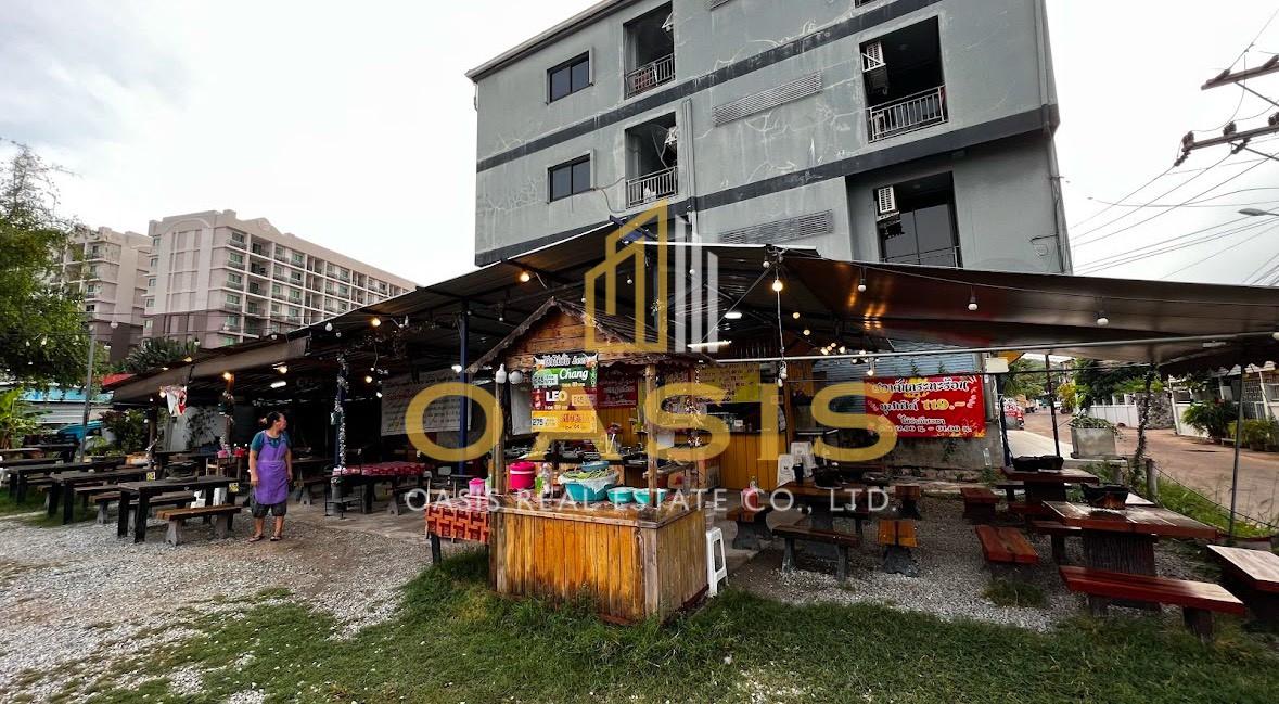Prime Land with Operating Thai BBQ Buffet Restaurant for Sale – Thappraya Soi 5, Pattaya