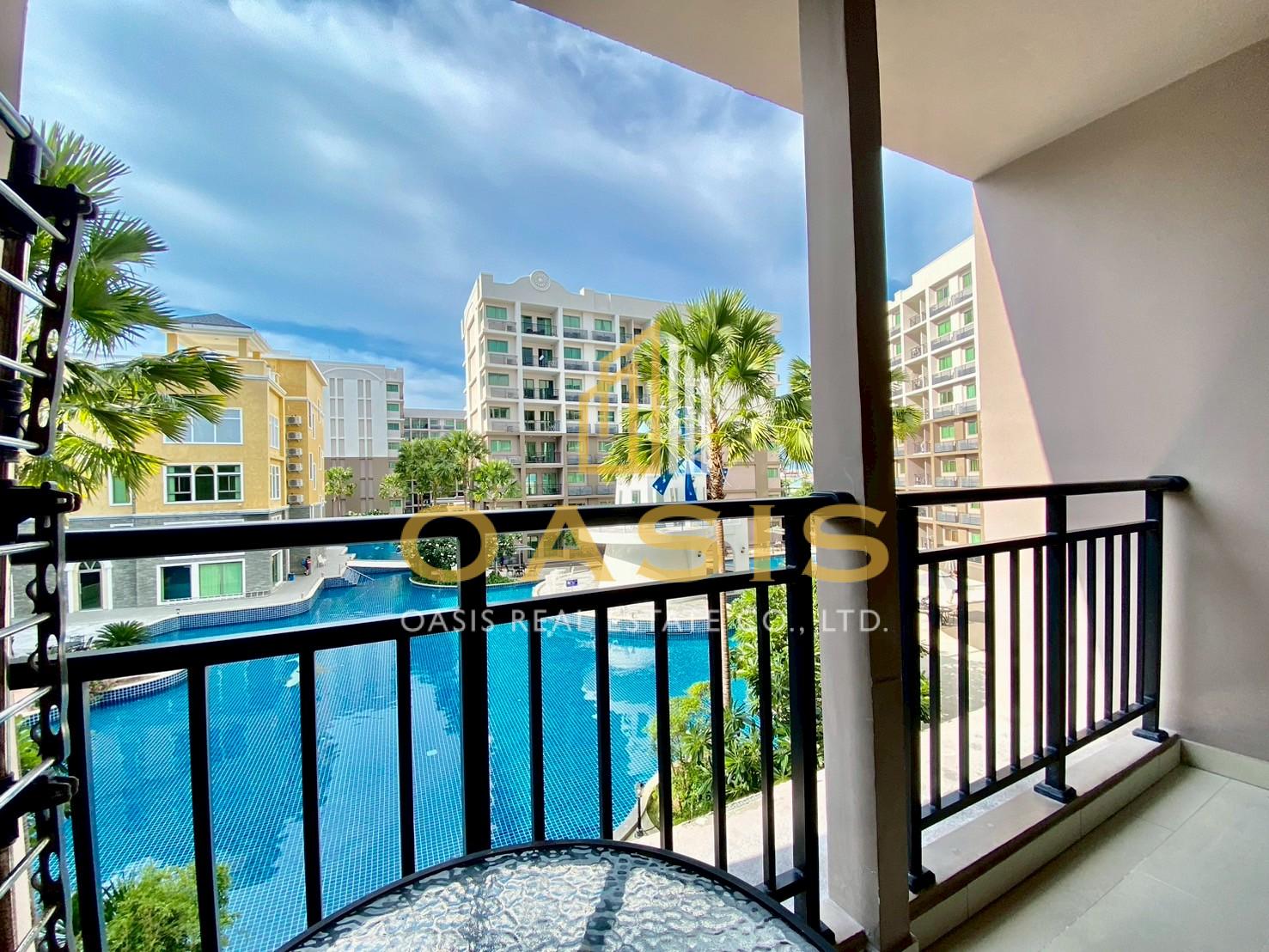 This modern 2-bedroom unit  with a relaxing pool view for sale