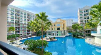 This modern 2-bedroom unit  with a relaxing pool view for sale