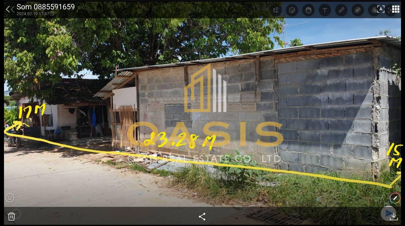 Land for Sale in Pattaya – 96 sq.w. near South Pattaya Sukhumvit Junction