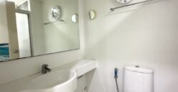 Full view of the pool and the sea from the balcony at Lumpini Park Beach Jomtien