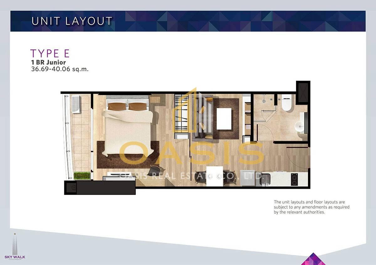 LUXURY 1BR APARTMENT IN W-DISTRICT PRA KHANONG