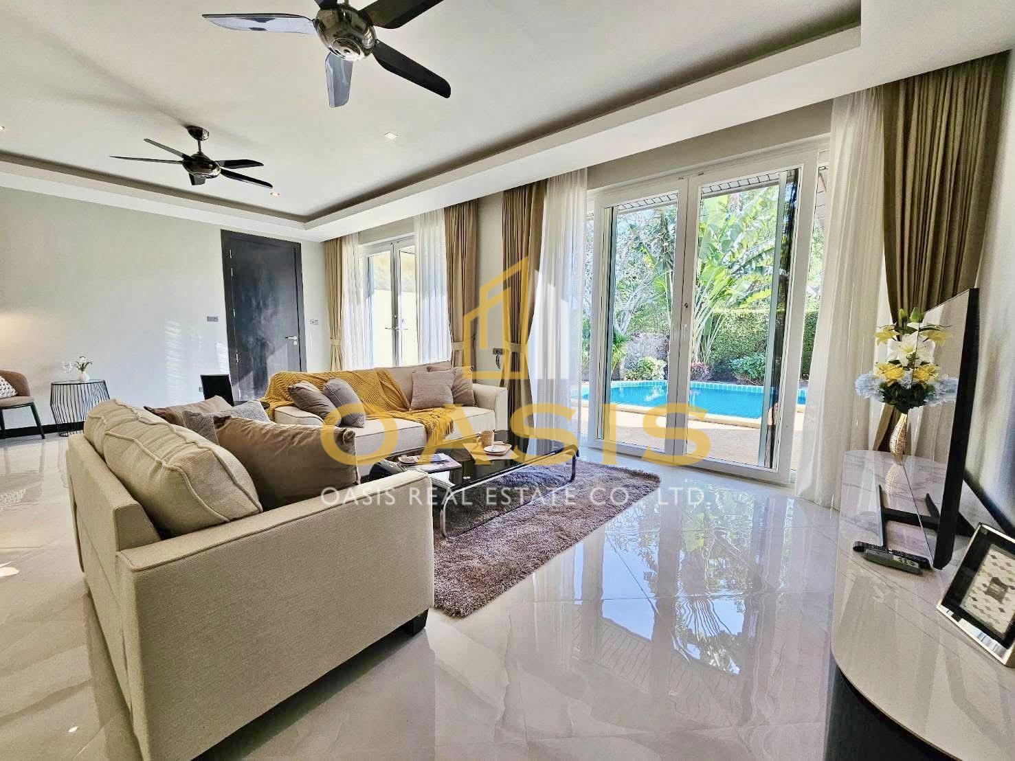 Luxury Pool Villa For Sale  Whispering Palms, Mabprachan