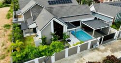 Scandinavian-Style Corner Pool Villa Near Mabprachan Reservoir