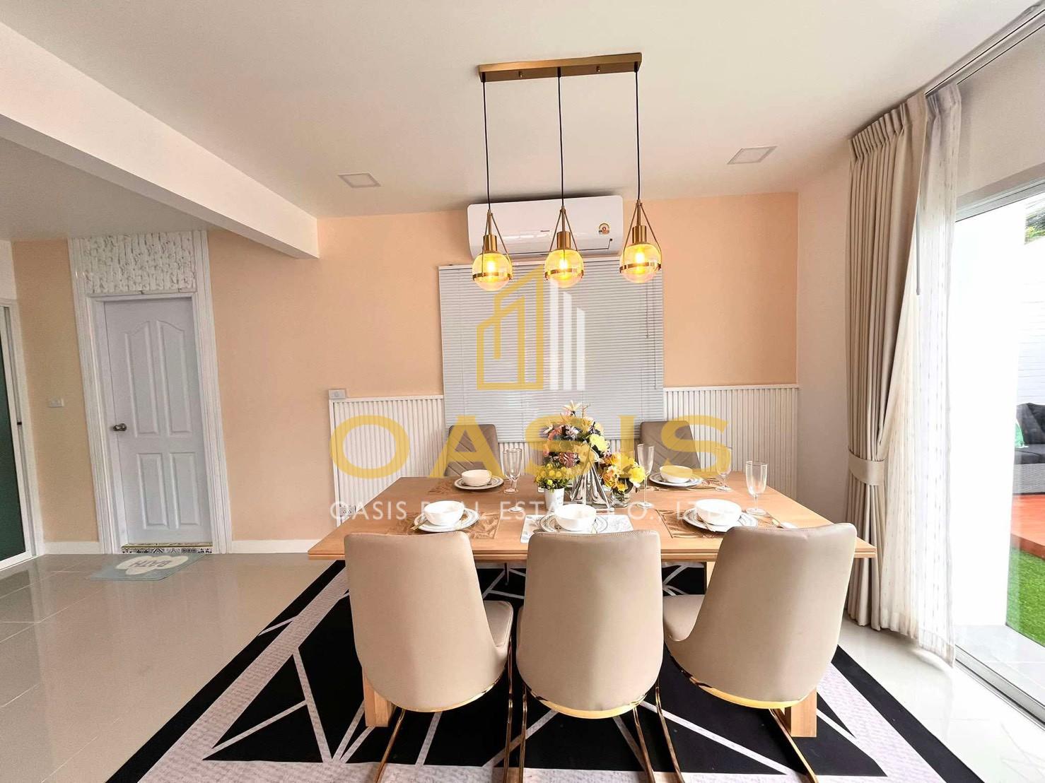 Urgent Sale! 2-Storey Detached Corner House in  Pruksa Nara Village