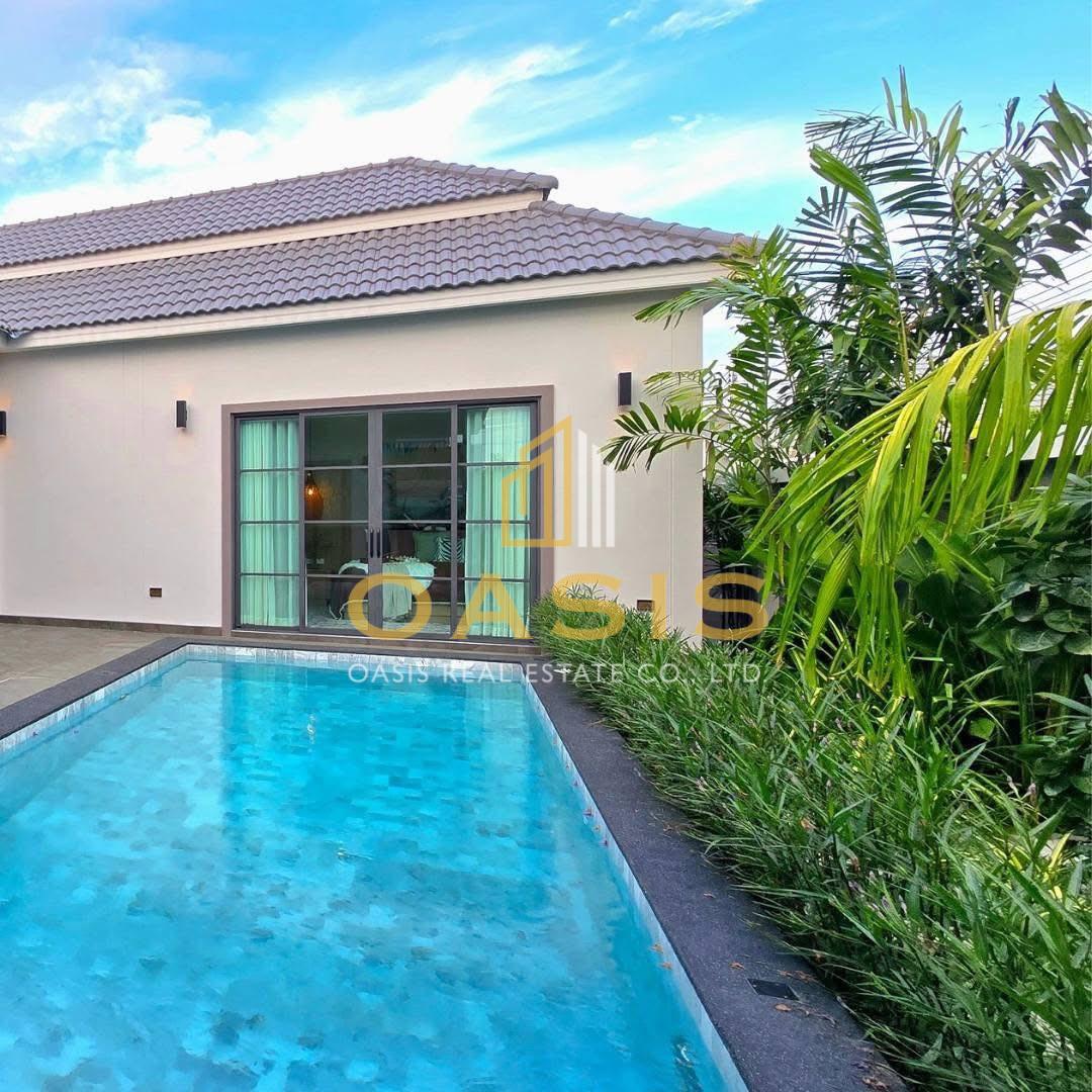 Brand-new luxury pool villa for SALE