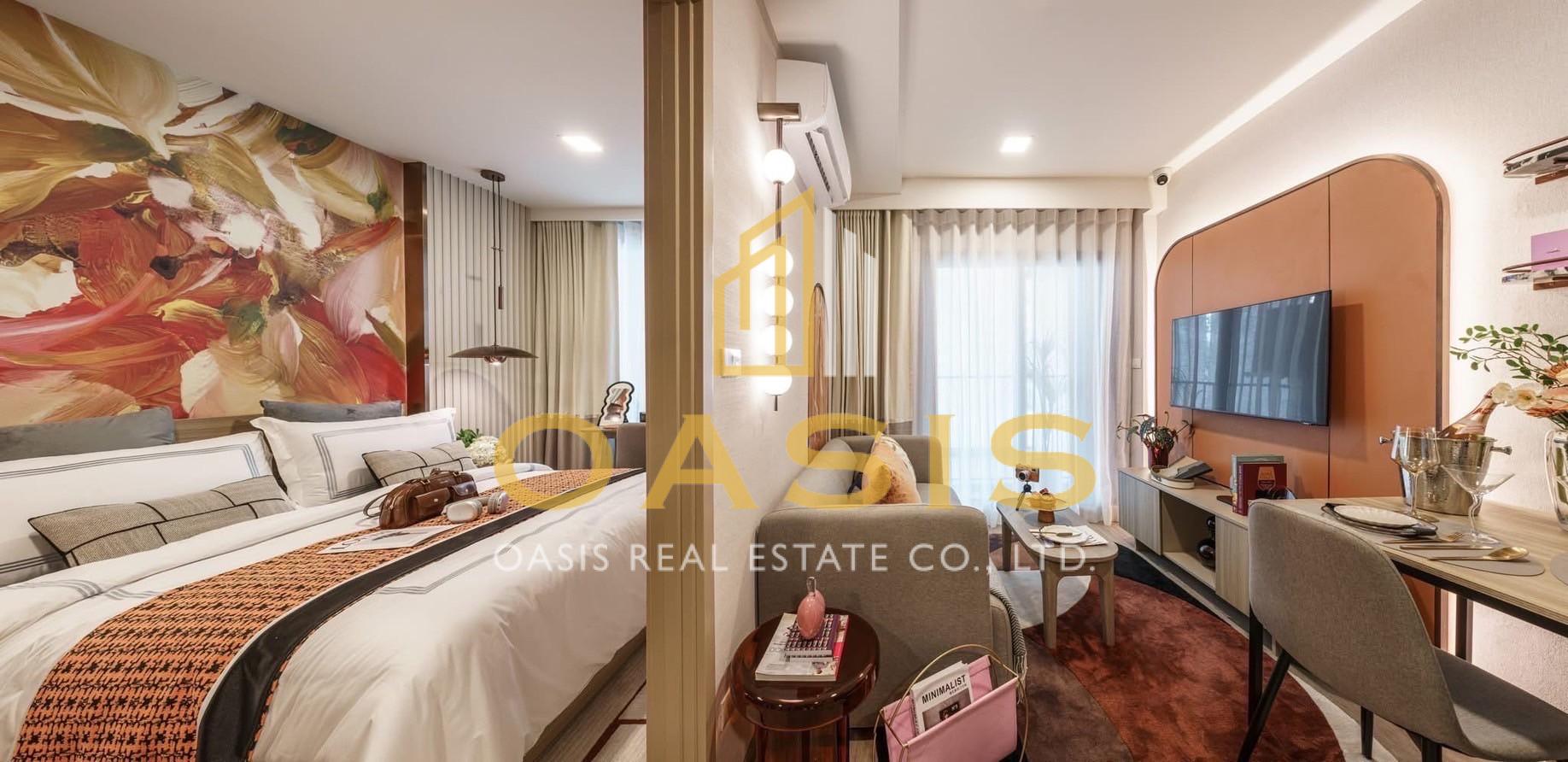 The Base Ratchada 19 Pet-Friendly Condominium by Sansiri For sale
