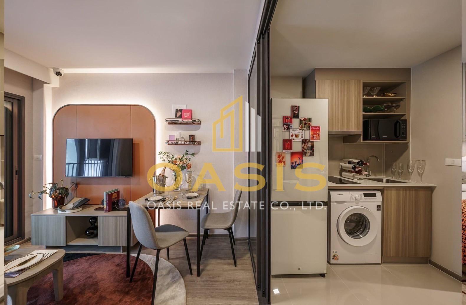The Base Ratchada 19 Pet-Friendly Condominium by Sansiri For sale
